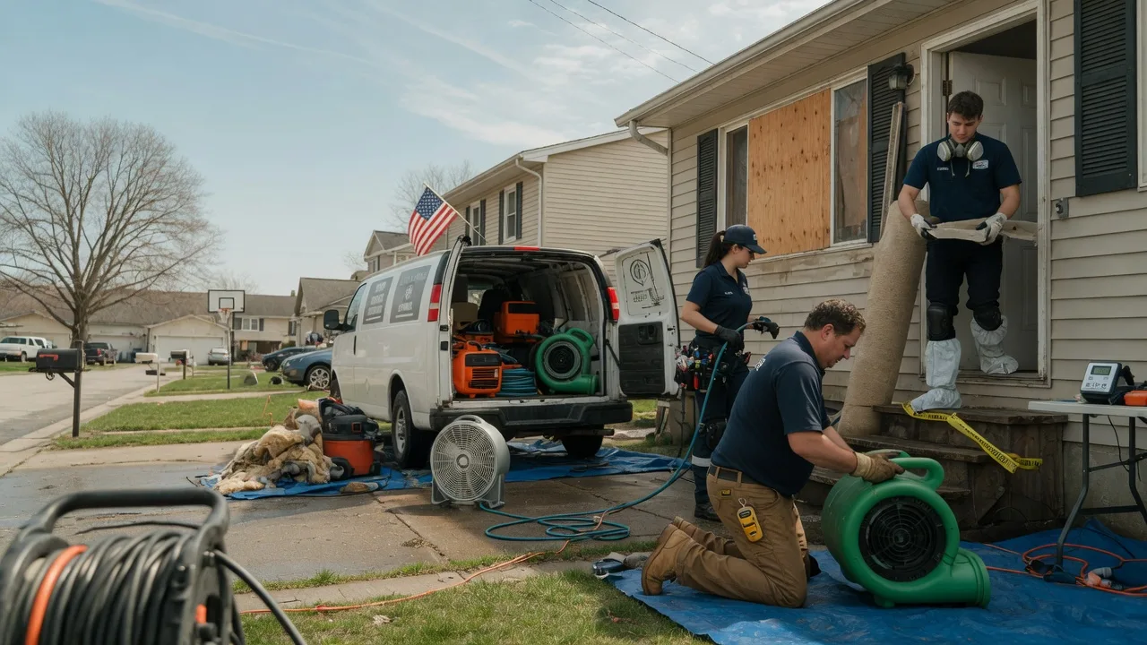 Water Damage Restoration in Richardton, ND near me